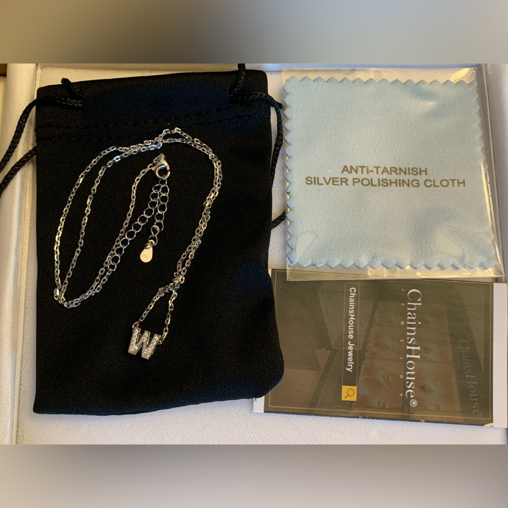 Chainhouse letter necklace